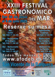 XXIII Festival Gastronómico del Mar de San Vicente de la Barquera 2023