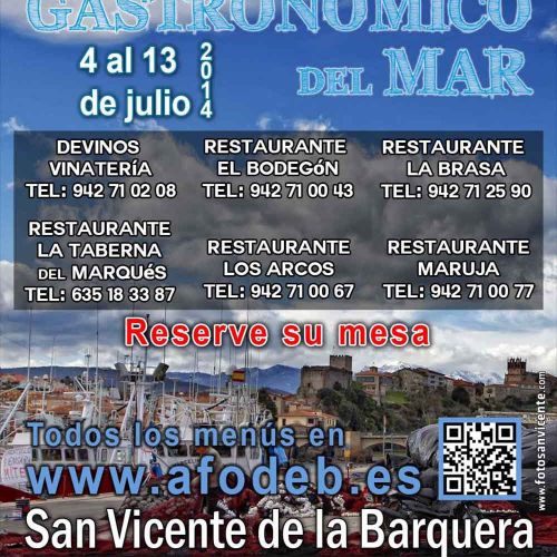 XVI Festival Gastronómico del Mar 2014