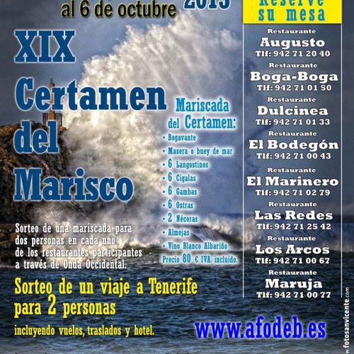 XIX CERTAMEN DEL MARISCO 2013