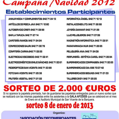 Campaña de Navidad 2012