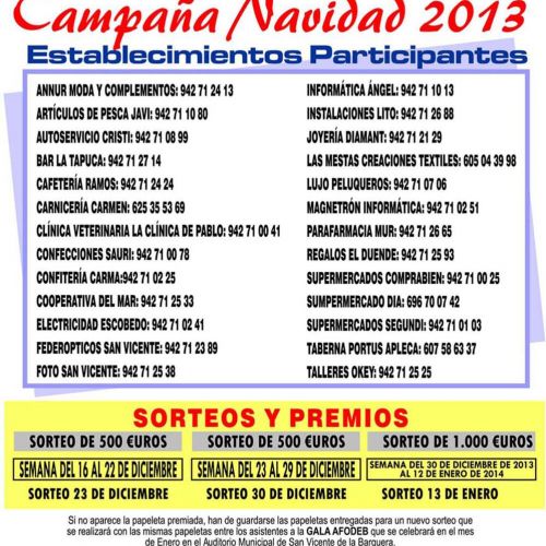 Campaña de Navidad 2013