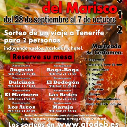 XVIII Certamen del Marisco 2012