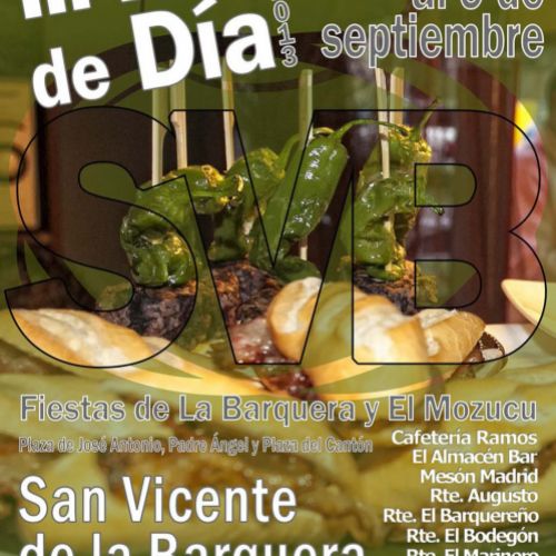 III FERIA DE DÍA 2013   CASETAS DE PINCHOS   SAN VICENTE DE LA BARQUERA