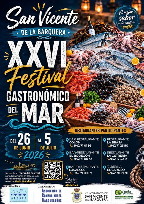 XXVI Festival Gastronómico del Mar 2026